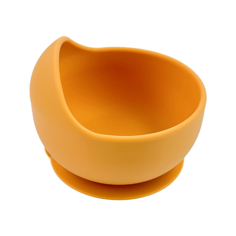 Silicone Snail Bowl Children&prime;s Tableware Suction Cup Bowl