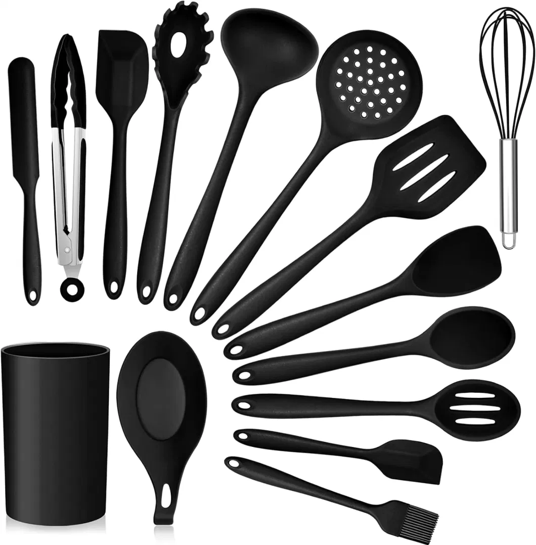 Utensils Set Full Silicone Cooking Tools Measuring Tools Gloves Silicone Cooking Utensils