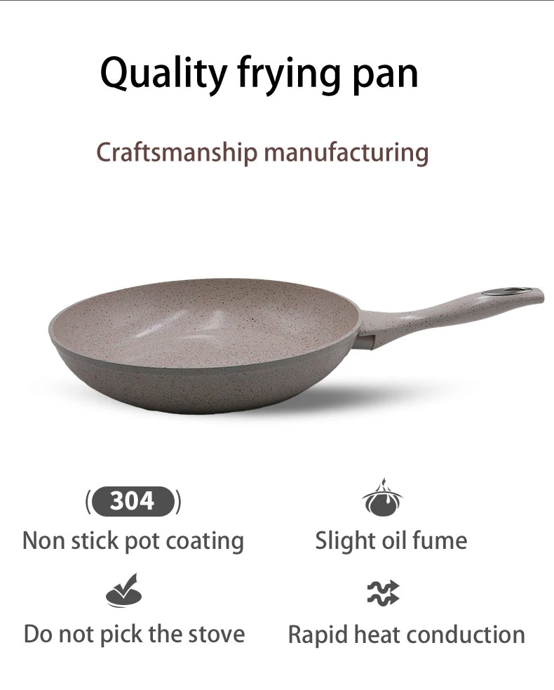 Hot Selling Granite Cookware Set Non Stick Frying Pan Aluminum Cooking Pots and Pans Set Household Utensils Marble Cookware Set