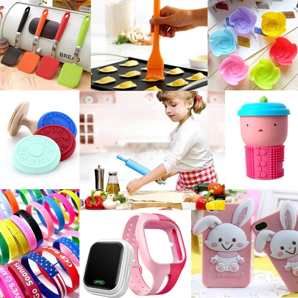 Customized Silicone Products Food Grade Kitchenware Cupcake Baking Set