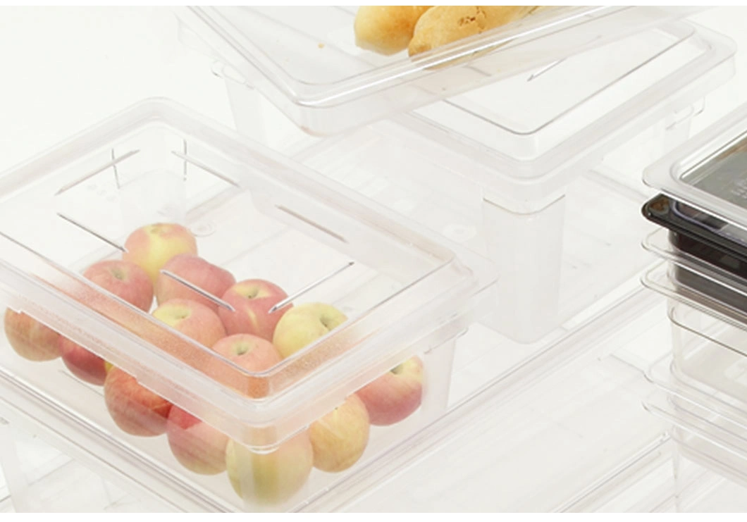 PC Polycarbonate Plastic Box with Lid Food Storage Container