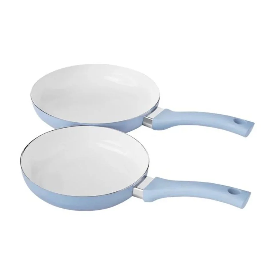 Wholesale Ceramic Cookware Sets Nonstick Aluminum Cook Pot Pan Kitchenware Set