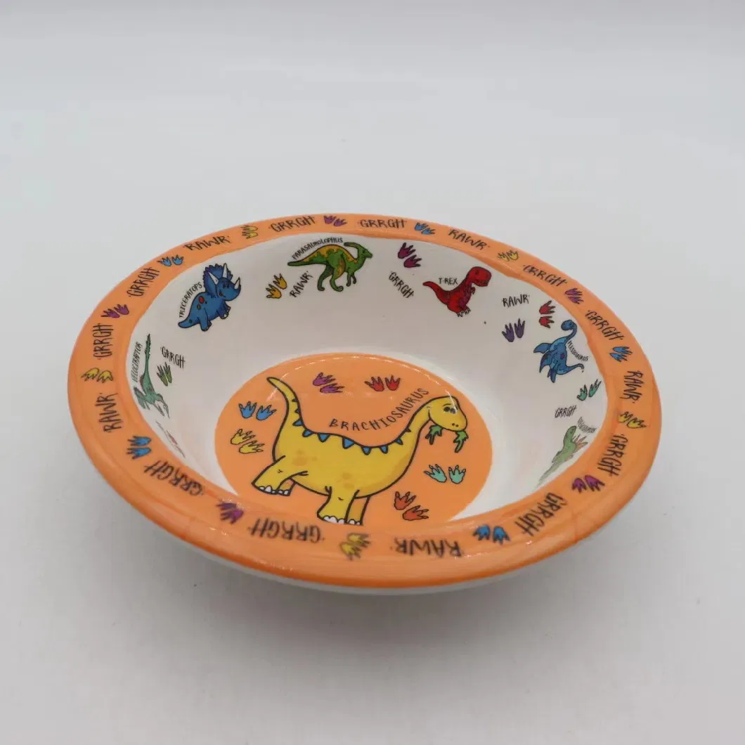 Custom Printing 6.5&quot; Melamine Bowl for Children