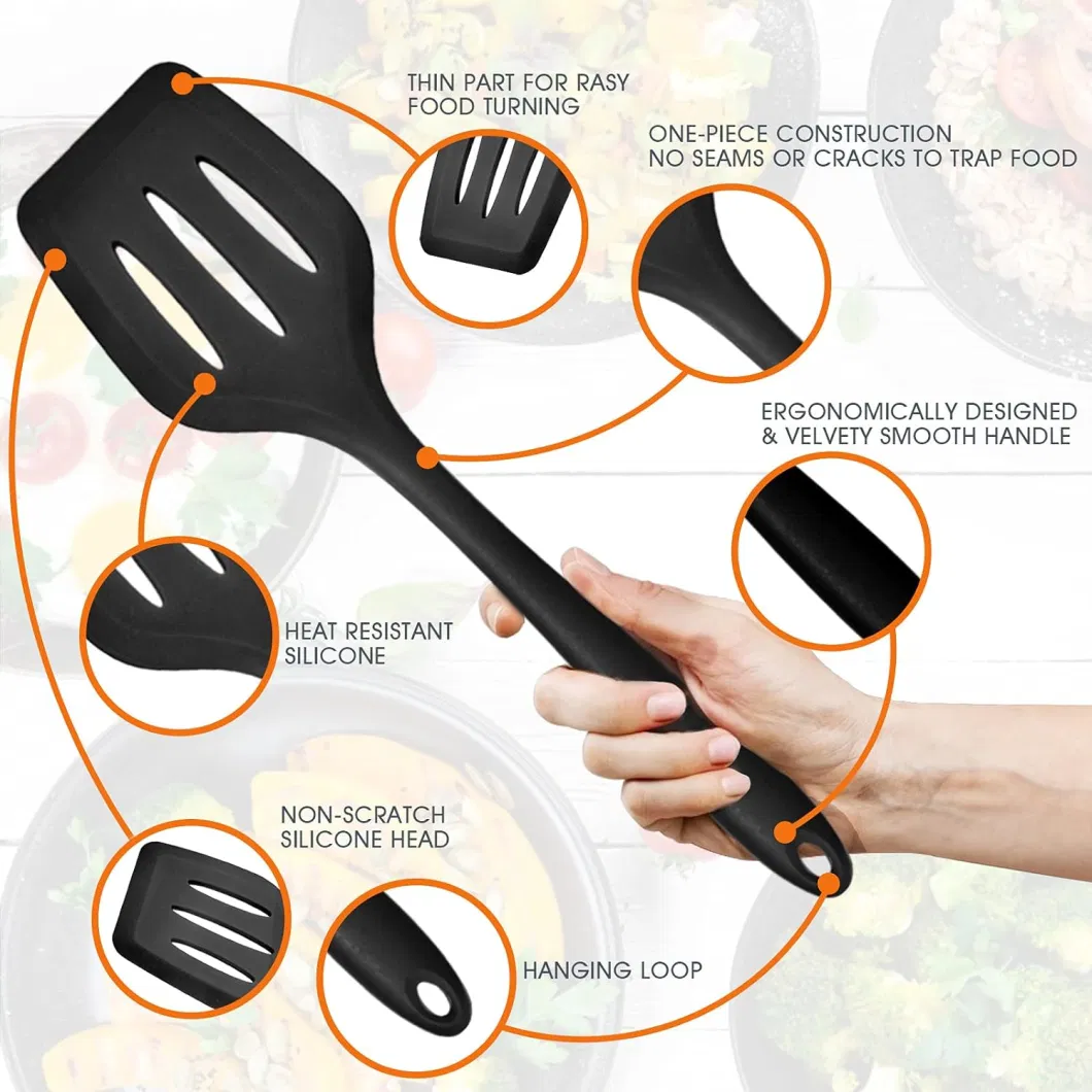 Utensils Set Full Silicone Cooking Tools Measuring Tools Gloves Silicone Cooking Utensils