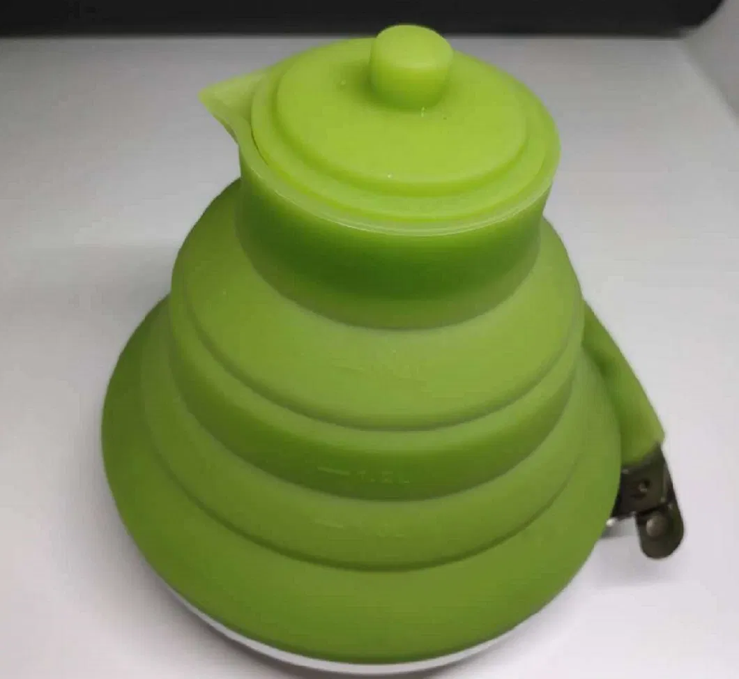 Folding Kettle Silicone Tea Coffee Pot Camping, Hiking, Travel Ai18382