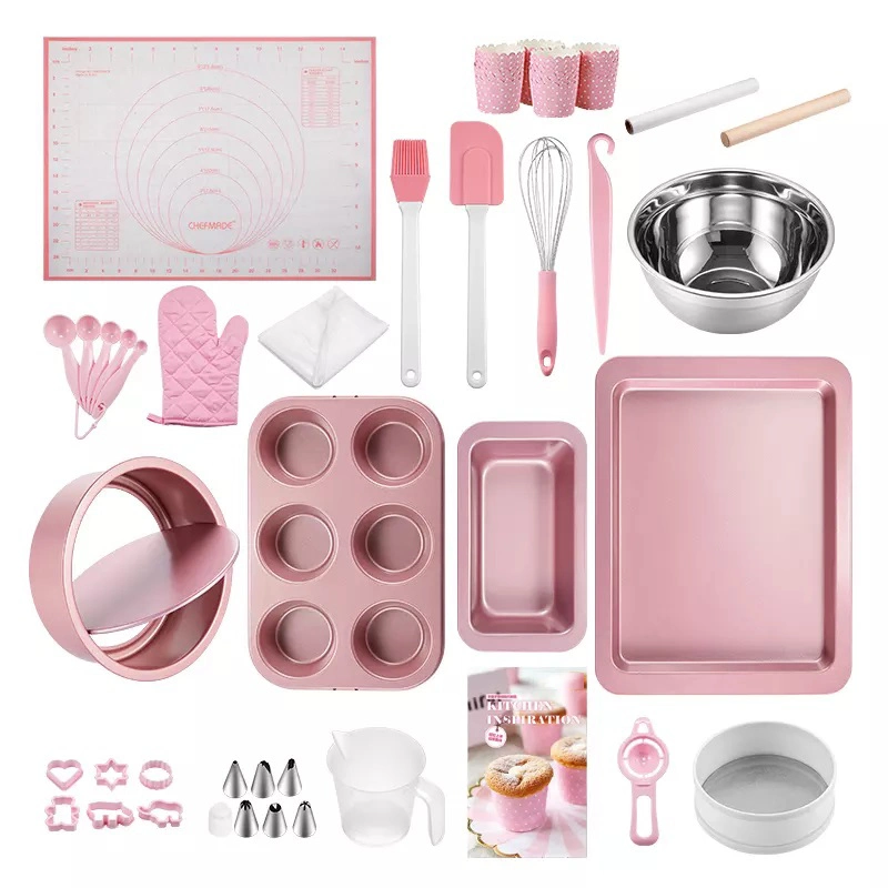 Okay 25PCS Basic Home Kitchen Bakeware Set