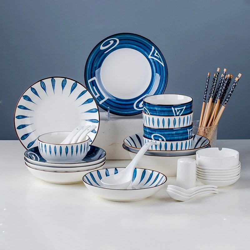 Porcelain Tableware Dinnerware Sets Dinner Plates Sets Dinnerware Sets Luxury Ceramic Dinner