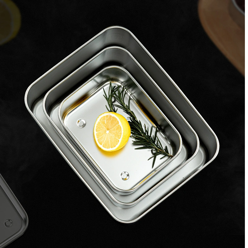 Eco Friendly BPA Free Food Storage Containers Lunch Box Stainless Steel Food Container with Lid