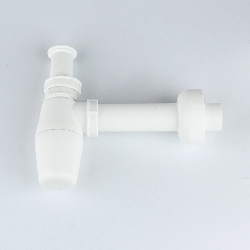 Plastic Kitchen Sink Basin Drainer Waste Sewer Siphon Bottle Trap