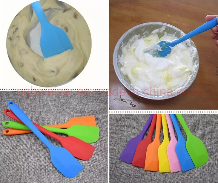 Cooking Heat-Resistant Butter Scraper Cake Baking Tool Cooking Silicone Utensil