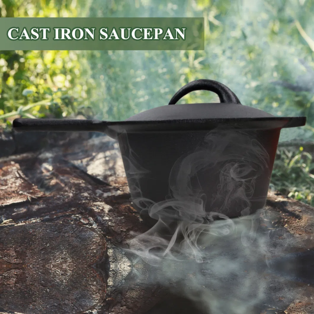 out Door Camping Cast Iron Cookware Set Cast Iron Cookware Pot