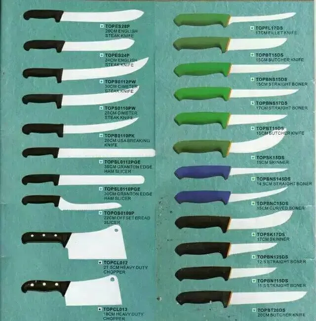 Butchers or Chefs Meat Cleavers Choppers Kitchen Cleavers Boning Knife Slaughter Houses Butchering Hand Knives and Tools