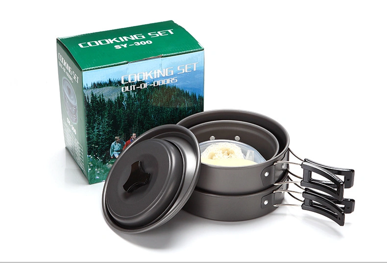 Outdoor Aluminum Pot High-Quality Oxidation Camping Set Pot