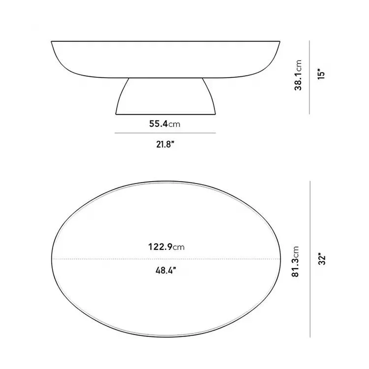 Nordic Modern Style Center Table Living Room Furniture Marble Side Table Round Tavertine Coffee Table Set