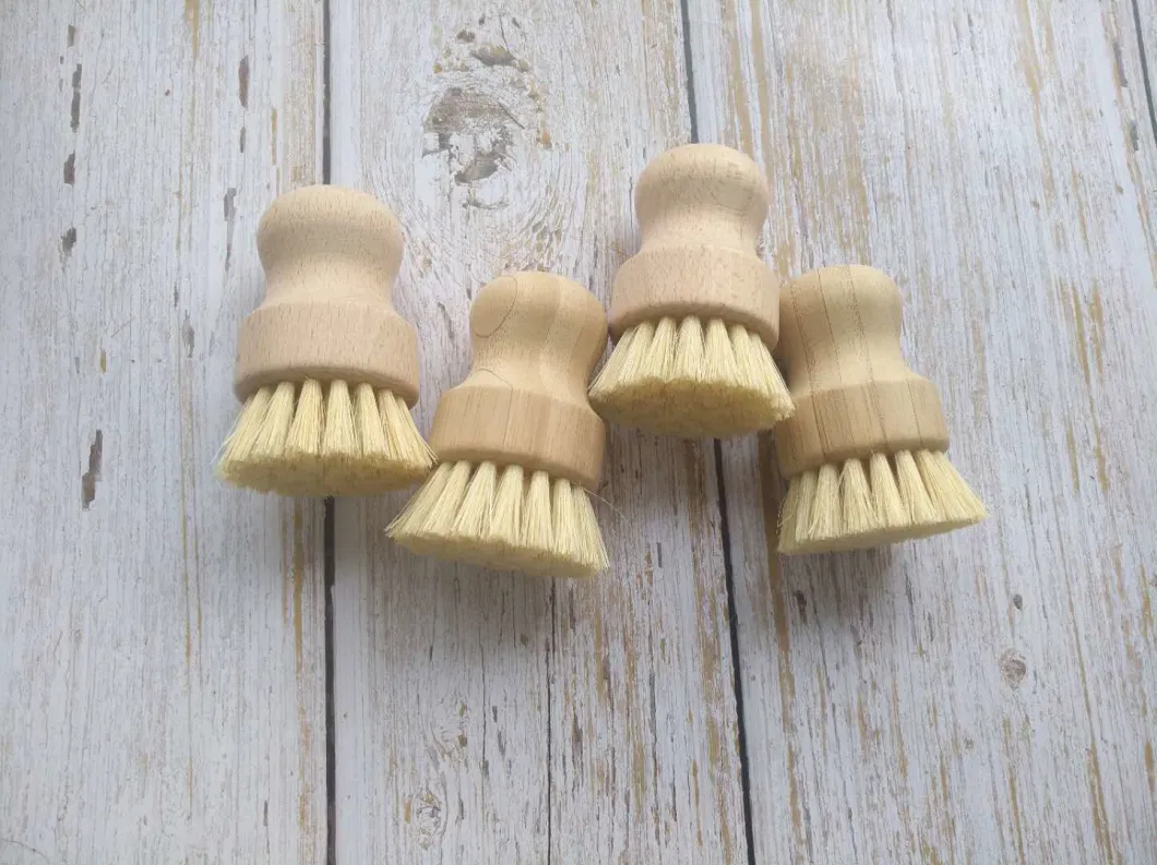 Natural Environmental Bamboo Kitchen Scrub Brush