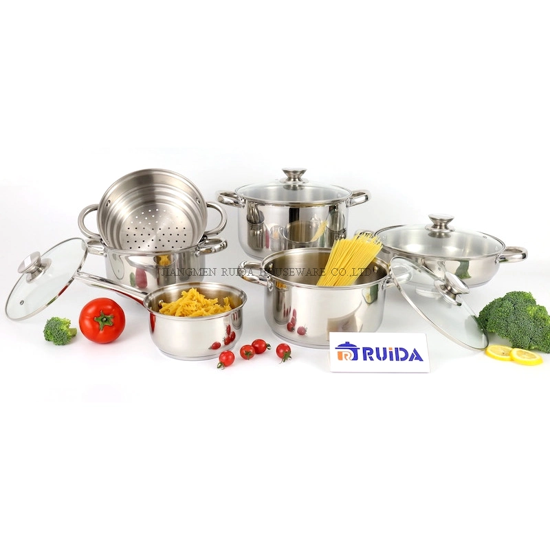 Dinnerware Outdoor Stainless Steel Cooking Kitchen Ware Set with Restaurant