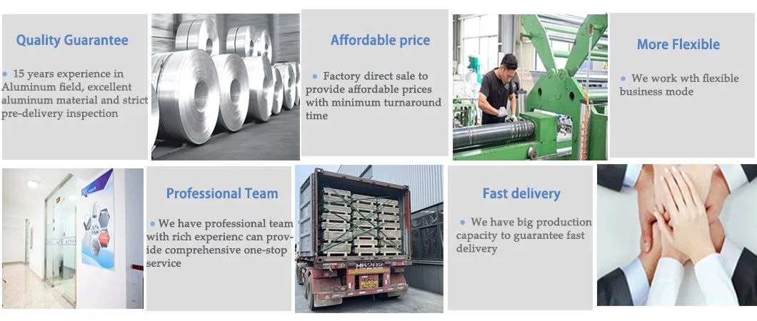 China Famous Metal Factory Export Plain Aluminum Coil Metal Plate Building Material