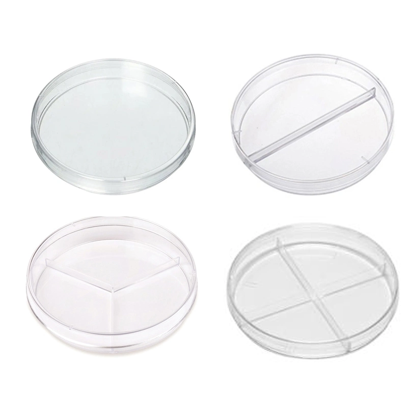 Cheap Disposable 35mm 60mm 90mm Clear Transparent Sterile Glass or Plastic 90X15mm Petri Dish