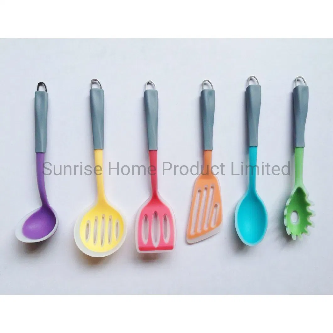 Unique Designed Set of 7 PCS Silicone Kitchen Tools (KTS096)