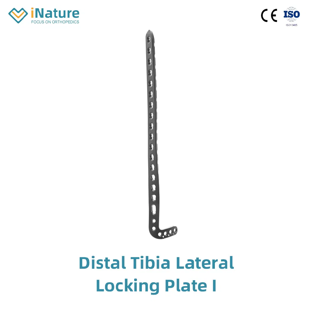 Pure Titanium Orthopedic Trauma Implants Surgical Instrument Radius Humeral Wrist Pelvis Proximal Distal Tibia Locking Plates with Ta3 Stainless Steel Material