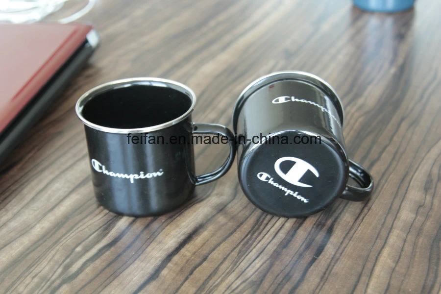 High Quality Logo Customized Enamel Coffee Cup/Mug