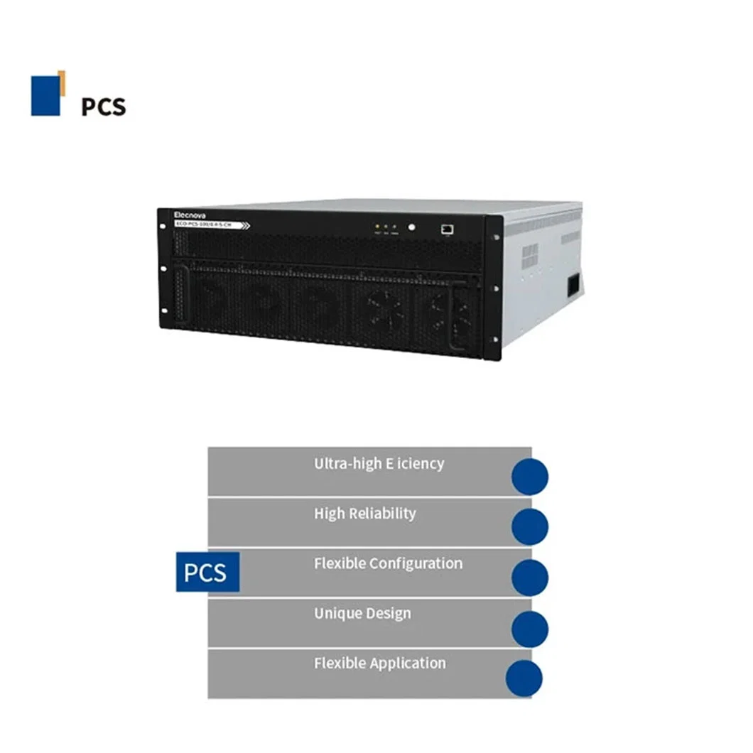 Parallel Solar Energy Storage System Container Solutions off Grid Lithium Battery Ess