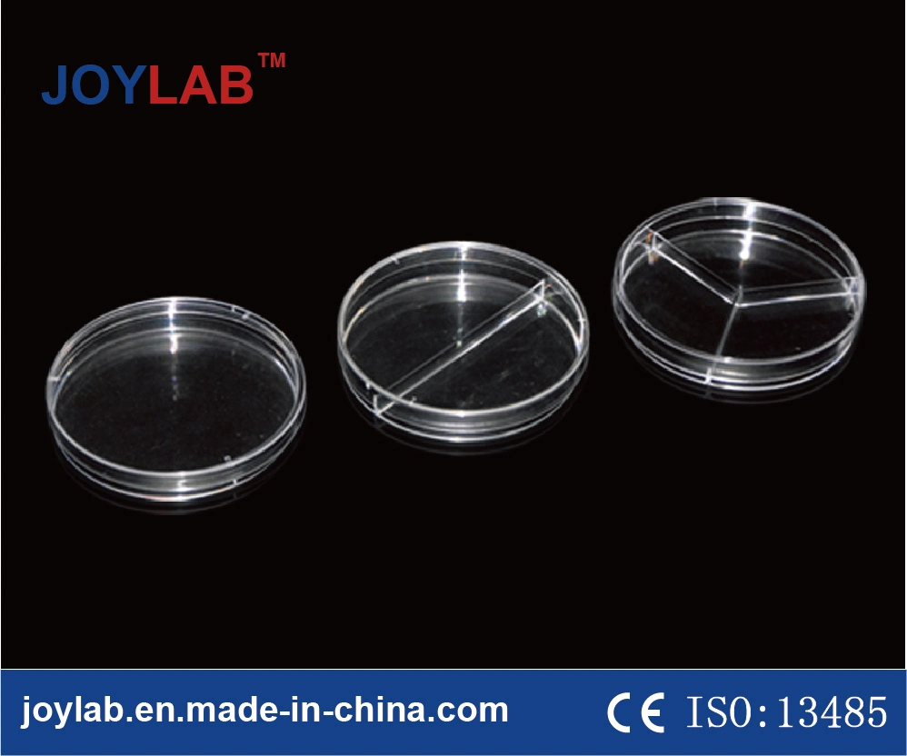 Disposable Petri Dish, Plastic or Glass Material, 90mm, Transparent