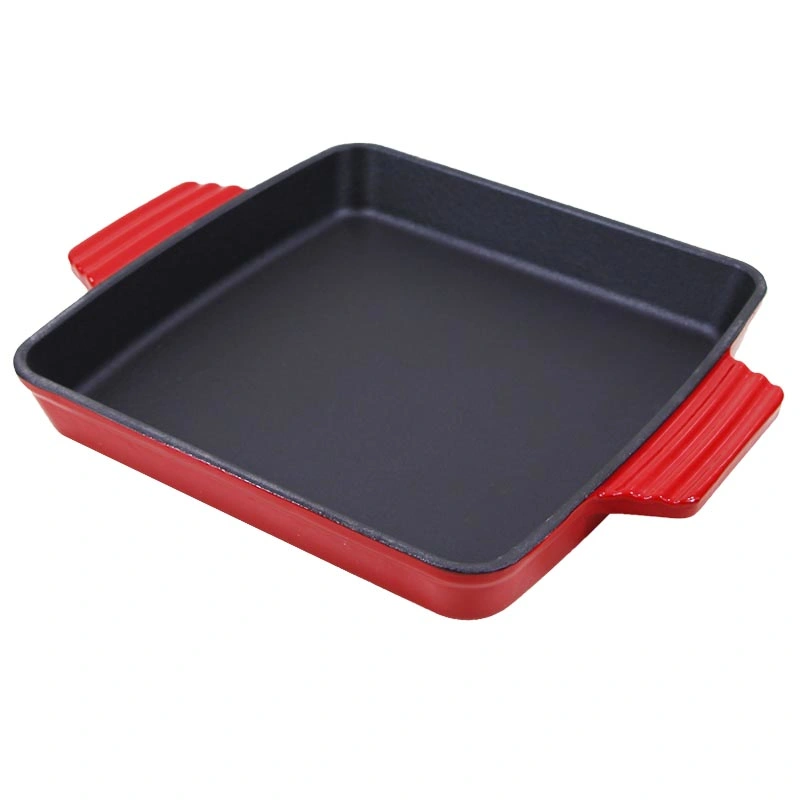 Chinese Manufacturer Excellent Quality Enamel Cast Iron Baking Pans