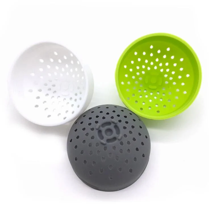 Micro Food Can Mesh Strainer Drainer, Multipurpose Portable Mini Silicone Food Canned Strainer Smart Kitchen Colander Esg15665
