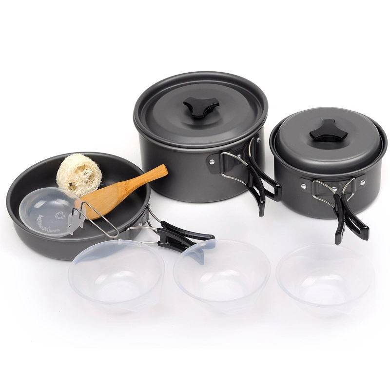 Outdoor Aluminum Pot High-Quality Oxidation Camping Set Pot