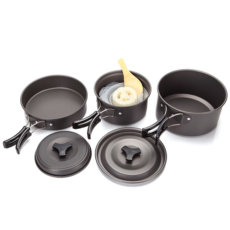 Outdoor Aluminum Pot High-Quality Oxidation Camping Set Pot