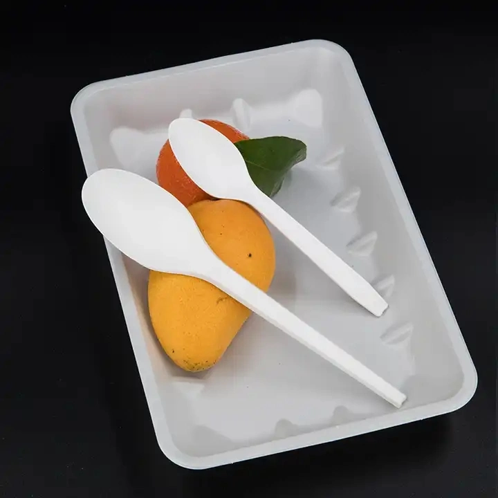 Wholesale Disposable PLA Tableware Spoon Fork and Knife Plastic Cutlery Set
