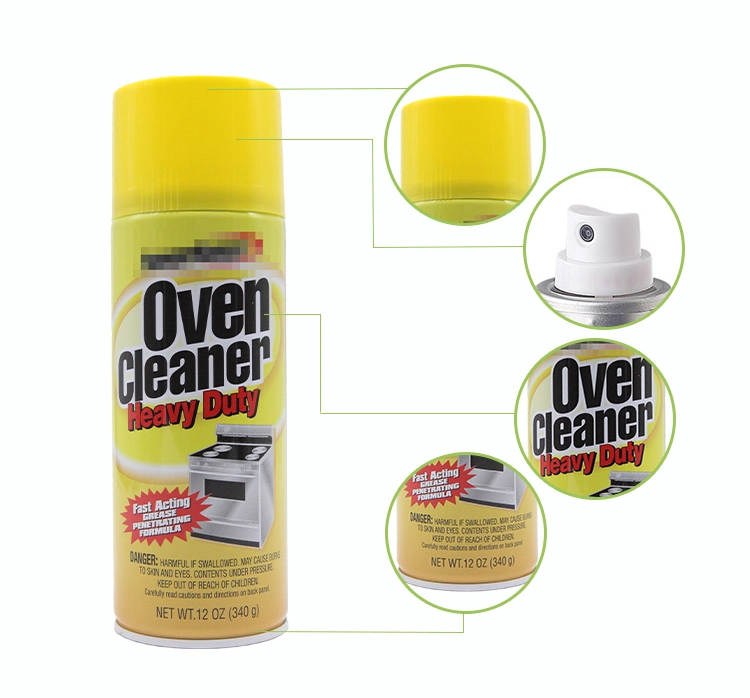 Deeply Quick Powerful Kitchen Oil Detergent Pot Oven Spray Cleaners