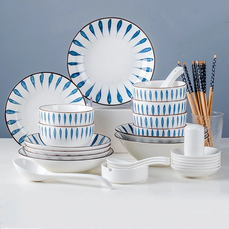 Porcelain Tableware Dinnerware Sets Dinner Plates Sets Dinnerware Sets Luxury Ceramic Dinner