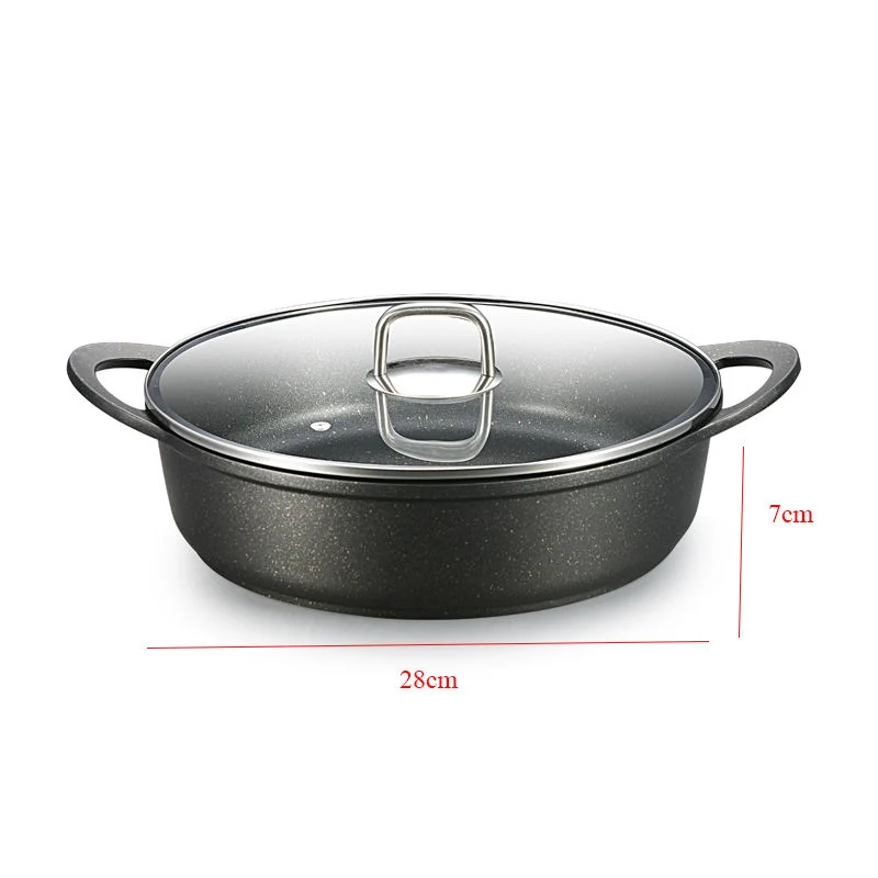 2023 Non Stick Aluminum Kitchen Cooking Pot Frying Pan