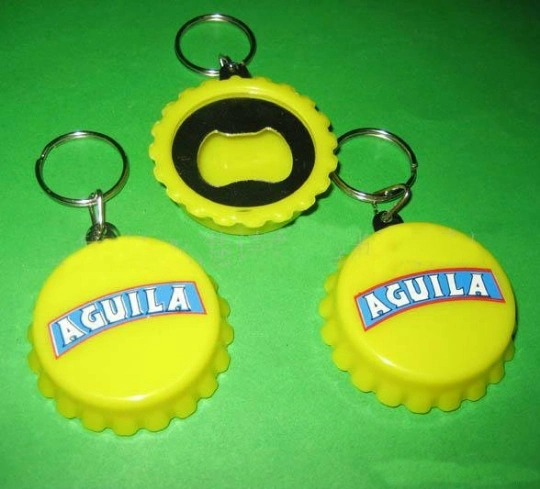 Safety Helmet Bottle Opener with Keychain Design, Opener Keychain. Promotional Opener