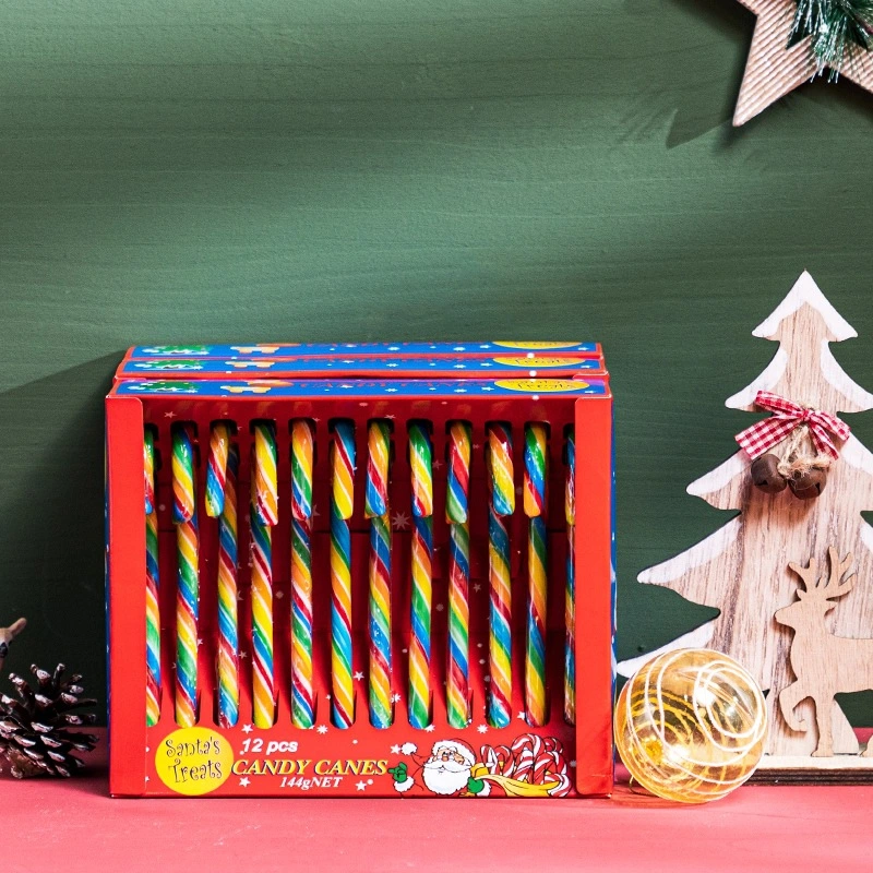 2021 New Christmas Crutch Lollipop Item Ornaments Decoration Candy Canes