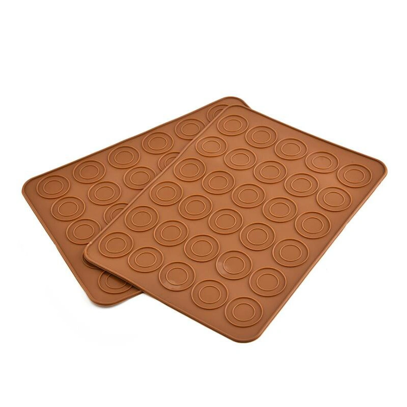 Macaroon Pastry Oven Baking Mold Sheet Mat 30-Cavity DIY Mold Baking Mat Useful Tool Kitchen Silicone Macaroon Bl11984