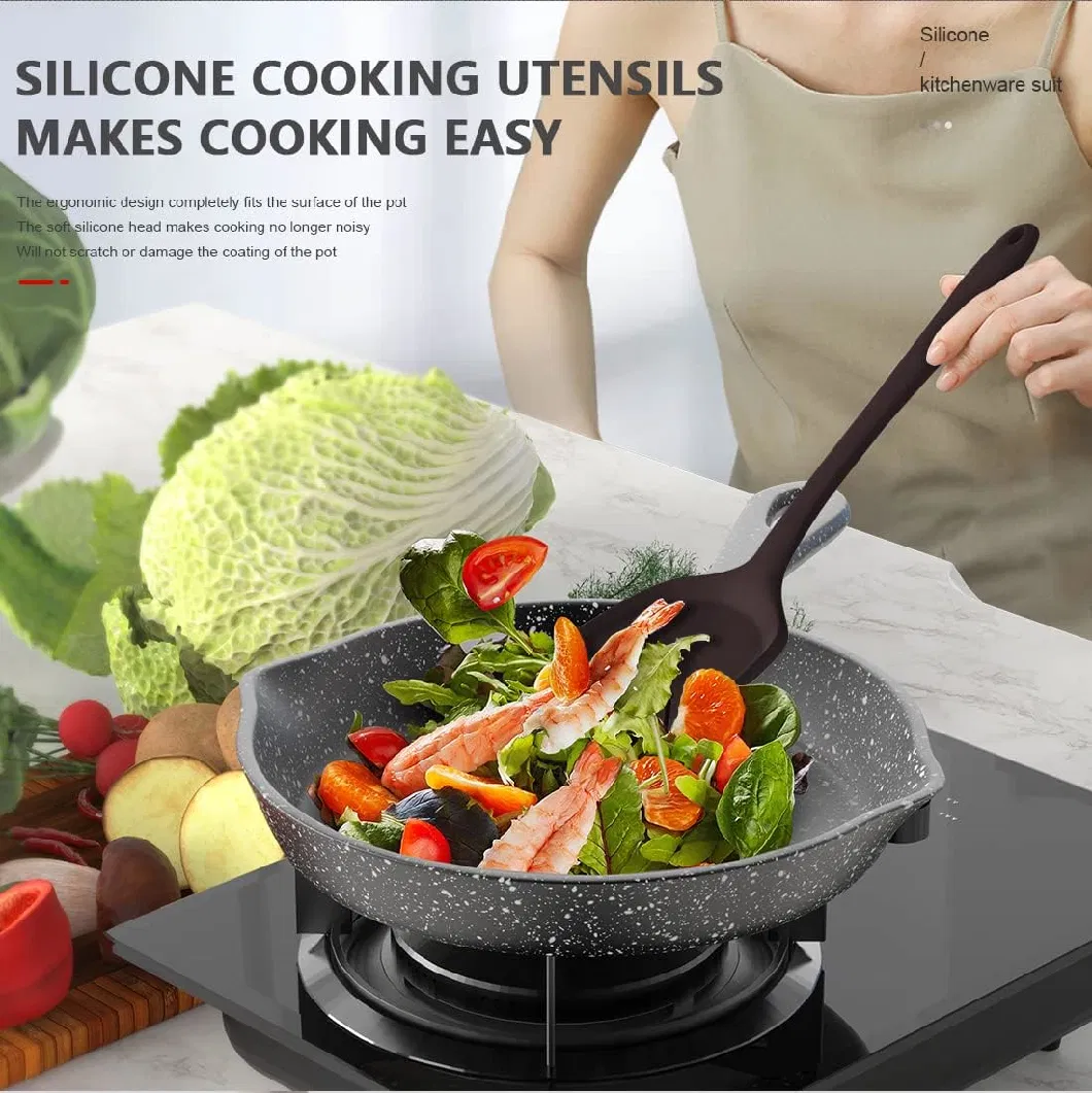 Utensils Set Full Silicone Cooking Tools Measuring Tools Gloves Silicone Cooking Utensils