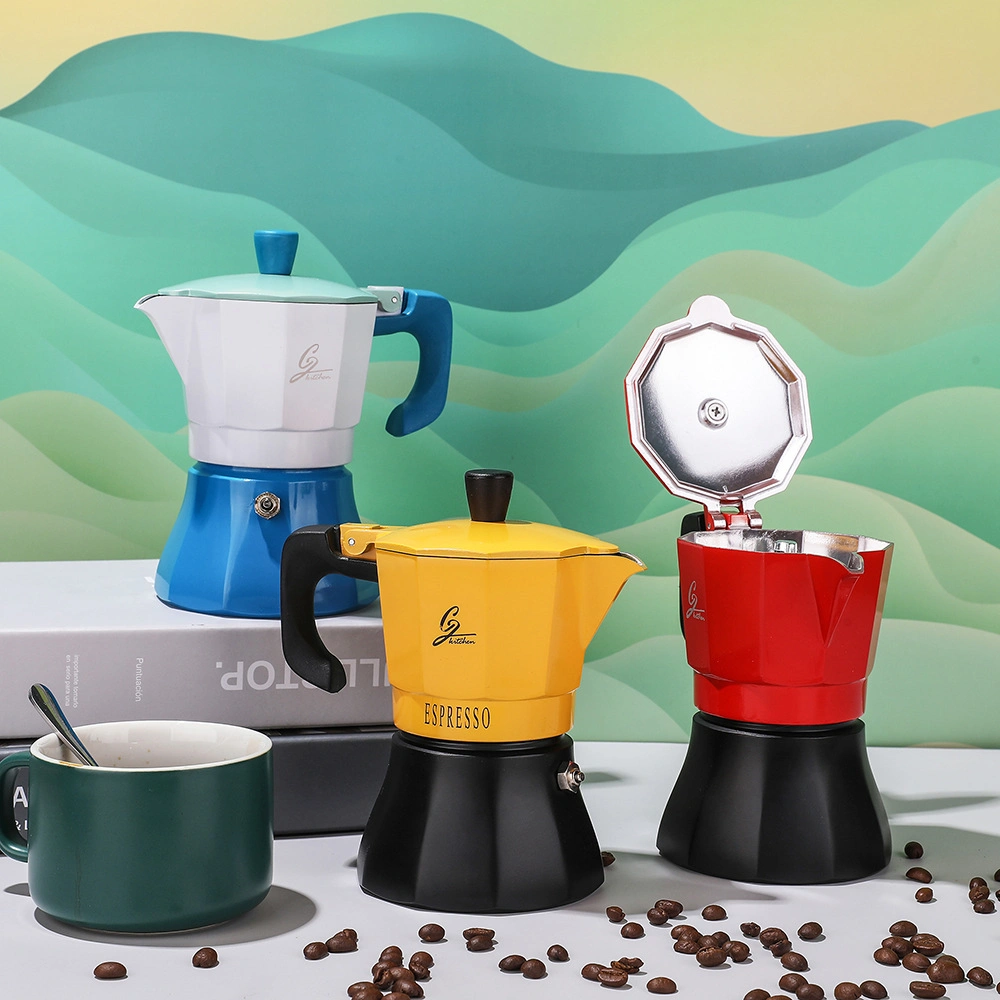 Portable Household Outdoor Coffee Pot Espresso Pot Camping Coffee Appliance Mocha Pot