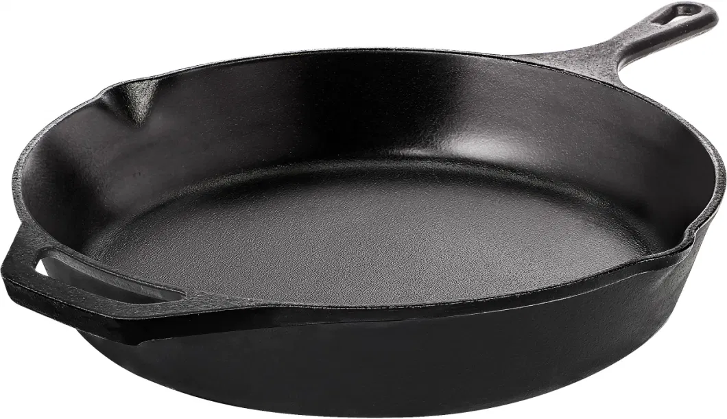 Fry Pre-Seasoned Skillet-Nonstick Safe Grill Cookware for Indoor &amp; Outdoor Cast Iron Pan