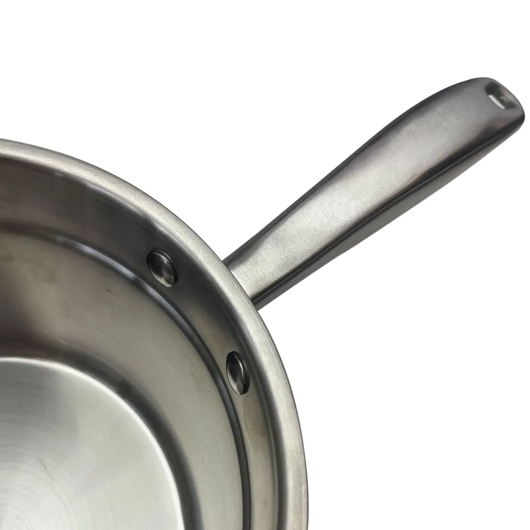 Factory Wholesale Cookware Stainless Steel Small Milk Pot Soup Pot