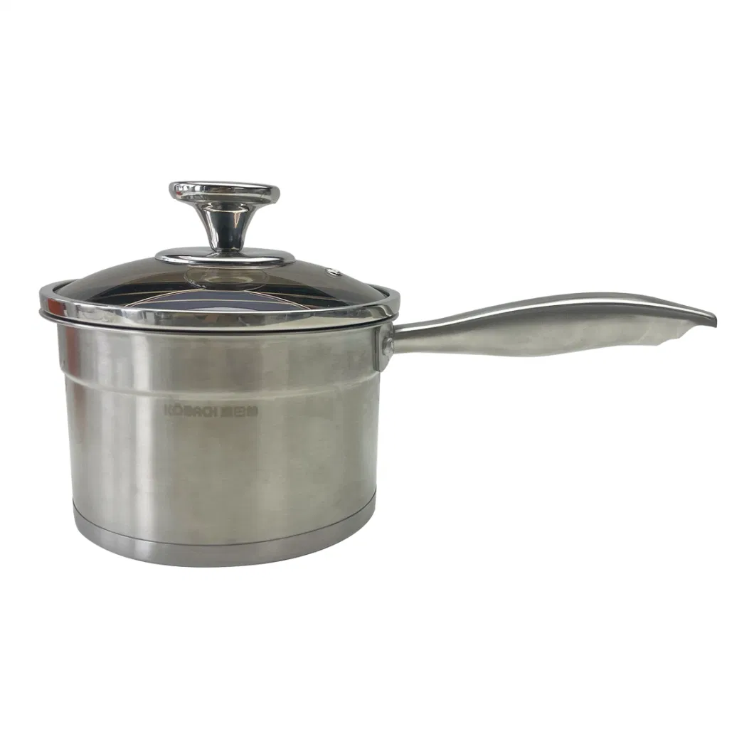 Factory Wholesale Cookware Stainless Steel Small Milk Pot Soup Pot