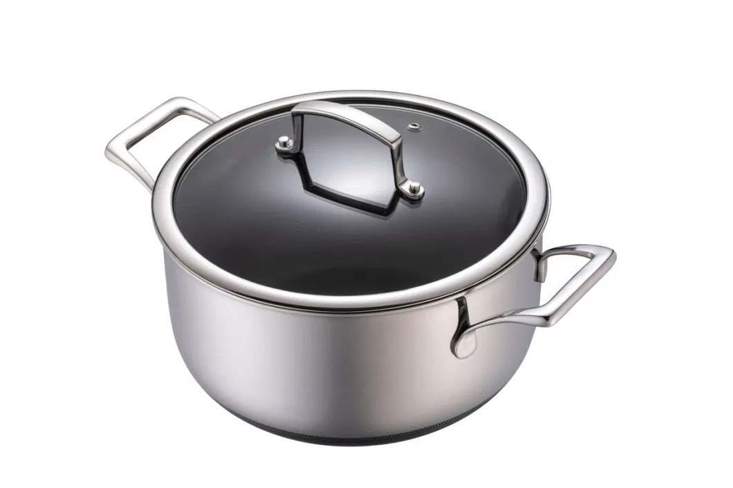 Hot Sales Stainless Steel Non-Stick Coating Double Layers Soup Pot