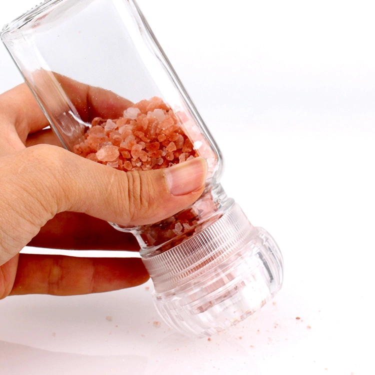 Unique Kitchen Spice Glass Grinder Manual Salt Pepper Mill