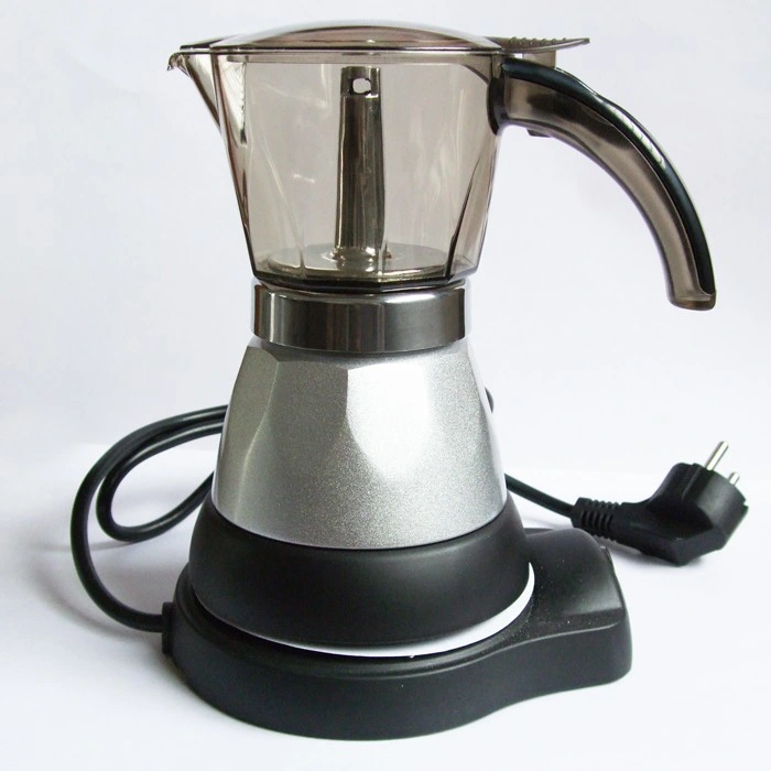 European Electric Espresso Coffee Maker 3 Cups Moka Coffee Pot