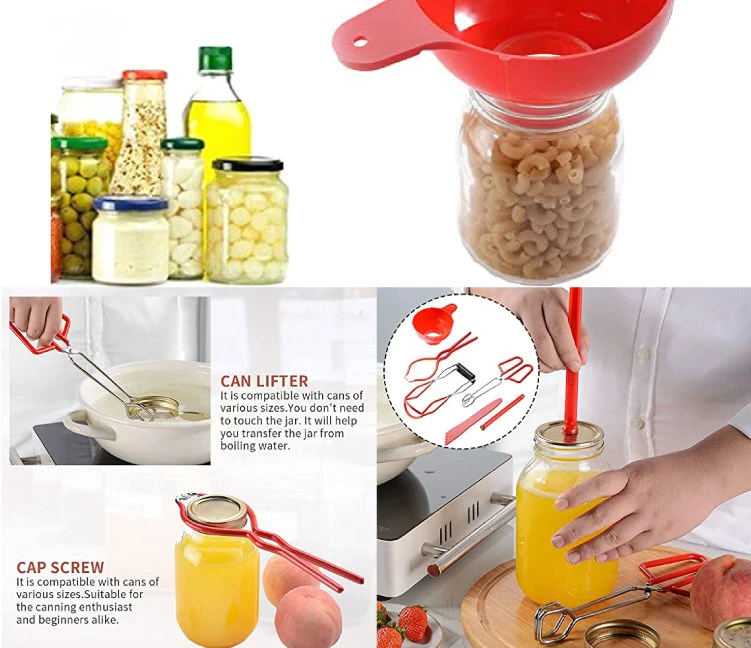 Kitchen Utensil Set Lift Kit 6PCS Canning Essentials