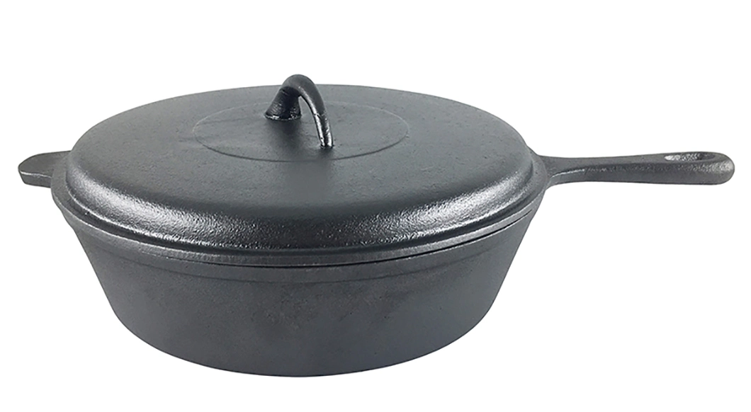 Cast Iron Pan Pot Multifunction Nonstick Milk Pot Sauce Pan