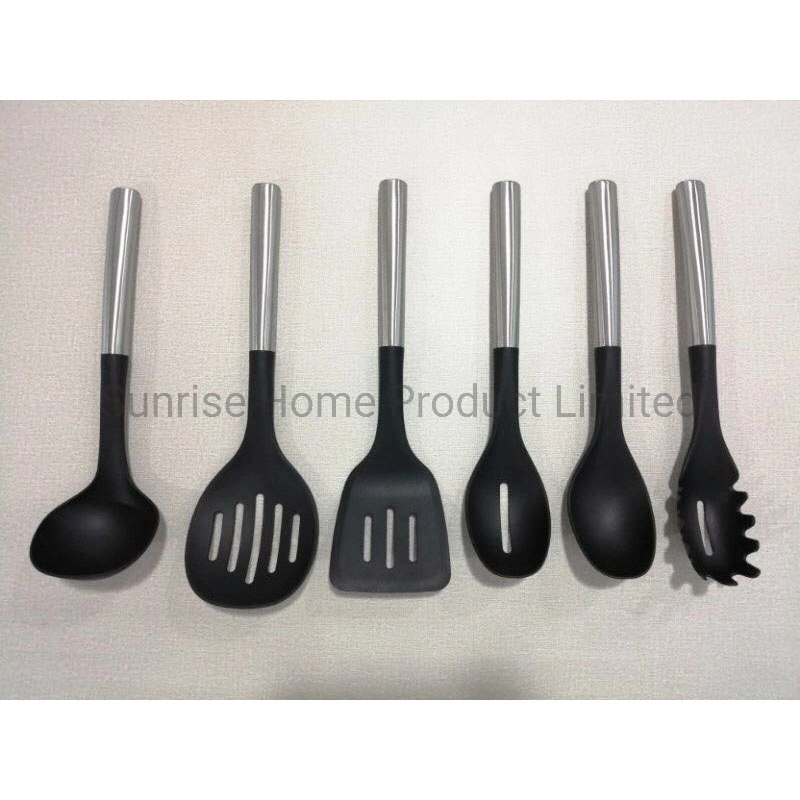 Kitchenware Stainless Steel Nylon Slotted Spoon Cookware Kitchen Tools