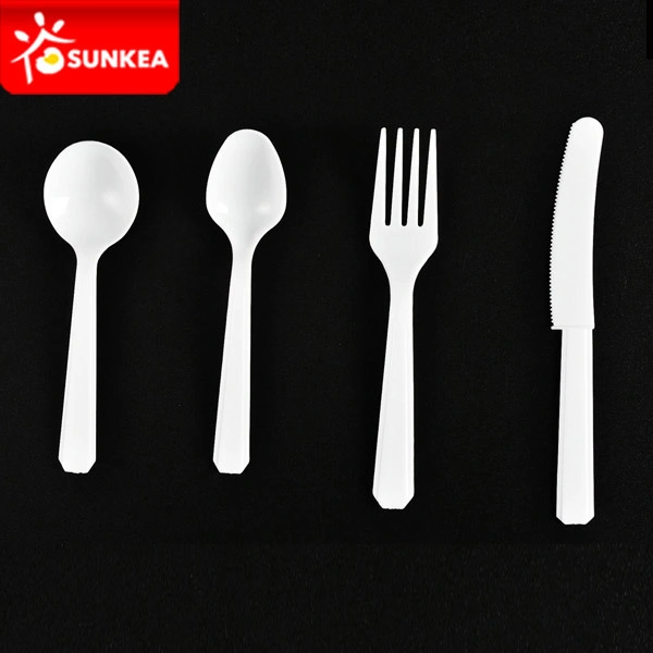 Reusable Plastic Disposable Tableware Disposable Cutlery, Plastic Tableware, Plastic Cutlery, Plastic Fork, Plastic Knife, Plastic Spoon, Plastic Cutlery Set